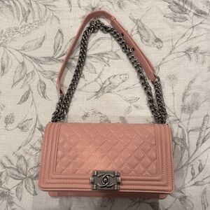 Chanel style boy bag